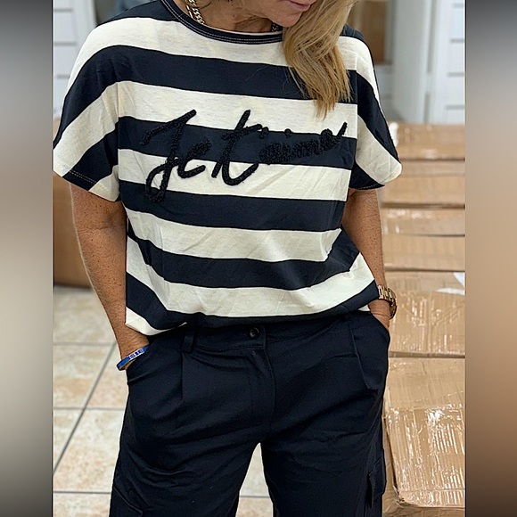 Made in Italy Cotton Tee - Picture 2 of 5